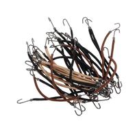 VALICLUD 36pcs Elastic Hair Bungee Cords with Hooks for Women Versatile Bridal Hair Accessories for Buns Ponytails and Updos Multi Color for Weddings Parties and Daily Use