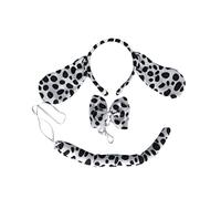 VALICLUD 3pcs Animal Headband Dog Headband Bow Tie and Tail Pet Costume Accessory Adult Boys and Girls Cosplay Halloween Costumes