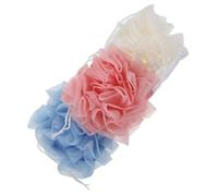VALICLUD 3pcs Bubble Bath Bouquet Sponges Soft Bath Sponge Shower Shower Soap Exfoliation Mesh Ball Scrubber Soap Loofah Pouch for Pe