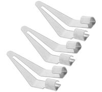 VALICLUD 3PCS Car Bumper Welding Smoothing Tool for Auto Body Repair, Quick Heat Dissipation Soldering Iron Tips Compatible with Various Plastic Welding Devices