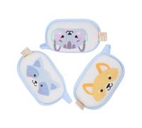 VALICLUD 3Pcs Cartoon Bath Sponge Gentle Absorbent Bath Sponge for Shower Skin Friendly for Showers and
