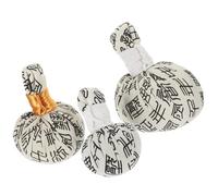 VALICLUD 3Pcs Chinese Herbal Massage Balls Set - White Large, Medium, Small Health Pouches Natural Chinese Medicine - Thai Style Acupoint Warming Bags for Muscle Relaxation and Random Color