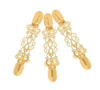 VALICLUD 3pcs Diamond Sweater Clip Sweater Collar Clips for Women and Girls Shawl Pin Collar Chic Cardigan for Shirts Cardigans and Dresses