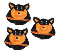 VALICLUD 3pcs Dog Theme Hat for Festivals Lightweight Cosplay Costume Accessory Carnival Photo Prop for Themed Parties and Celebrations Fun Dog Headgear for Boys and Girls and Adults