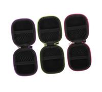 VALICLUD 3Pcs Essential Oil Bottle Bags Portable Oxford Cloth Roller Ball Bottle Organizer Pouches Shockproof Travel Storage for Aromatherapy