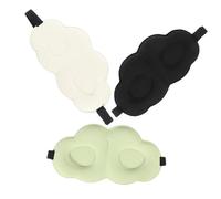 VALICLUD 3Pcs Eye Covers for Sleeping Delicate Ice Sleep Masks Breathable Portable Eye Patches for Travel Comfortable for Napping and Resting Present for Women