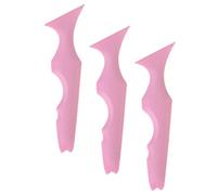 VALICLUD 3pcs Eyeliner Stencil for Beginners Silicone Eye Makeup Guides for Effortless Eyeliner Eyeshadow Eyebrow Application Portable Lightweight Beauty Tools