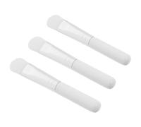 VALICLUD 3pcs Face Mask Applicator Brushes Handle Soft Head Reusable Mask Tools for Even Application Products