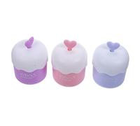 VALICLUD 3pcs Face Wash Foamer Cups Portable Facial Cleanser Bubble Maker Skincare Tool for Deep Pore Cleansing with Delicate Dense Foam in Blue Purple Pink