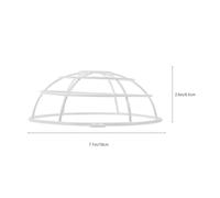 VALICLUD 3Pcs Fire Sprinkler Head Protective Covers Fire Sprinkler Guard Caps with Sensor Mesh for Ceiling Guards Residential Head Protection