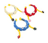 VALICLUD 3pcs Funny Mushroom Headband Cute Kawaii Hair Hoop for Women Playful Skincare Hair Wraps for Spa Shower Yoga Makeup Face Washing Accessory