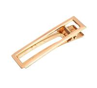 VALICLUD 3pcs Golden Alloy Duck Bill Hairpins Hair Clips Accessories for Women Stylish Hollow Square Design Durable for Everyday Use for Travel