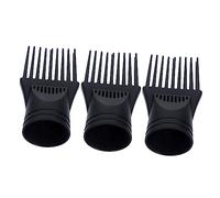 VALICLUD 3pcs Hair Dryer Comb Set Wine Comb for Curly Hair Accessory for Professional Style