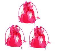 VALICLUD 3pcs Hair Dryer Diffuser Bag Practical Blow Dryer Diffuser Sleeve for Curly Hair Easy to Use Made of Safe Material Excellent for Various Hairstyles Bright Color Design