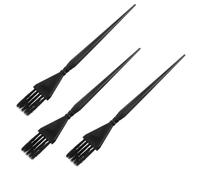 VALICLUD 3pcs Hair Dye Color Brush Set for Even Dye Application with PC Material, Comfortable and Stable Use, for Professional Salon and Personal DIY Hair Coloring Random Color