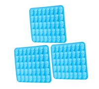 VALICLUD 3pcs Halloween Skull Silicone Molds Non-Stick Mini Candy Mold for Baking and Crafting Detailed Small Skull Shapes for Cookies Chocolate Ice Cubes Portable and Reusable