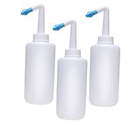 VALICLUD 3Pcs Household Nasal Irrigation Bottle Set Plastic Nose Wash Cleaner Portable Rinse Tool for Adults Easy to Use Nasal Rinse Salt Packets Effective Relief
