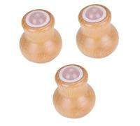 VALICLUD 3pcs Jade Roller Massage Tool for Facial Care Reusable Skincare Facial Roller for Relaxation and Rejuvenation Convenient Home Use