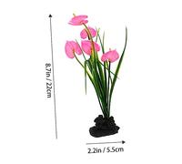 VALICLUD 3pcs Japanese Style Sushi Dish Flower Ornament for Restaurant Table Decor Realistic Cold Dish Adornment with Design for Food Presentation and Sushi Plate Enhancement