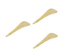 VALICLUD 3pcs Multi-Purpose Eye Stick Massage Tool Made of Natural Yak Horn for Muscle Massager Hand Held Massage Women Men Self Care