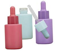 VALICLUD 3Pcs Multi Use Dropper Bottles Leak Containers for Essential Oils Perfume and More Portable and Refillable