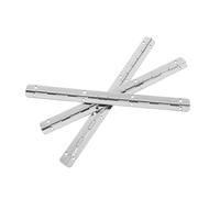 VALICLUD 3pcs Piano Hinges Heavy Duty Continuous Cabinet Hinges Furniture Fittings with Pre-drilled for Smooth Quiet Closing and Easy Installation