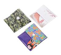 VALICLUD 3Pcs Pocket Ashtray Pouch Fireproof Butt Holder Pouch Reusable Smoking Cigarette Bag Portable Indoor Outdoor Ashtray Odor-