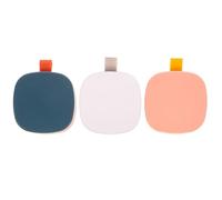 VALICLUD 3pcs Portable Small Pill Organizer Case Sealed Flip Lid, Medicine Container Set in Blue, Pink, and Gray for Travel and Daily Medication Management