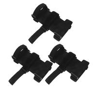 VALICLUD 3pcs Practical Extinguisher Bracket Adjustable Fire Extinguisher Bracket Fixing Belt Mounts Trunk Fixing Band Universal Fire Mount Black