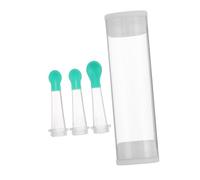 VALICLUD 3pcs Protective Cover Soft Silicone Ear Cleaner Tips Replacement for Ear Cleaning Tools Gentle Easy to Use
