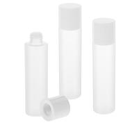 VALICLUD 3pcs Refillable Travel Size Bottles 150ml Pet Empty Cosmetic Containers Leak Proof Liquid Lotion Bottles for Travel and Daily Use