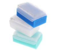 VALICLUD 3Pcs Shampoo Bath Scrubber Soft Sponge Head Massager for Boy Girl Gentle Cleansing Brush for Boys Bath Accessories