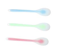 VALICLUD 3Pcs Silicone Body Pat Massage Stick Set 38Cm Red Green Blue, Manual Back Massager Hammer for Acupoint Therapy and Muscle Relaxation, Body Beating Tool for Home Use