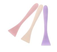 VALICLUD 3pcs Silicone Facial Mask Brush Face Mask Application Brush Silicone Spatula for Cosmetics Women Face Tools Exfoliating Massaging