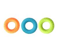 VALICLUD 3pcs Silicone Hand Gripper Rings Silicone Squeezer Gripper Portable Stress Reliever Hand Exerciser for Teachers and Musicians