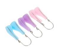 VALICLUD 3pcs Silicone Nose Beauty Clips Nose Lifters for Shape and Lift Improve Flat Comfortable and Practical up Clips for Daily Use