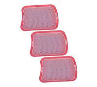 VALICLUD 3pcs Silicone Sausage Molds Heat-Resistant Nonstick Hot Dog Baking Moulds for Family Cooking and Food Preparation DIY Silicone Egg Moulds