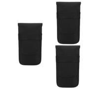 VALICLUD 3pcs Single Watch Bag High-Grade Pu Wristwatch Packing Pouch for Jewelry Storage Portable Organizer for Travel and Daily Use