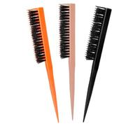VALICLUD 3pcs Slick Back Hair Brush for Blow Drying Styling Comb for Curly Hair Parting Tail Comb for Women