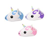 VALICLUD 3pcs Unicorn Pe Bag Chic Plush Coin Purse for Girls Unicorn Fidget Bag Mini Wallet Random Color