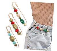 VALICLUD 3Pcs Vintage Cardigan Brooches for Women Stylish Alloy Lapel Pins Creative Retro Corsage Pin Buckles Decorative Accessories for Clothes Bags Hats Suitable for Adults
