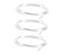 VALICLUD 3rolls Soft and Flexible Nail Fiber Strips for Gel Nail Extensions No Forms Needed Comfortable Fit for Home and Salon Use