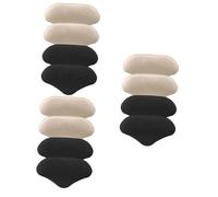 VALICLUD 3sets 2 Pairs Self Adhesive Heel Inserts for Women Nonslip Cushion Pads for High Heels Invisible Foot Protectors to Prevent Blisters Comfortable Breathable Design 2pairs*3