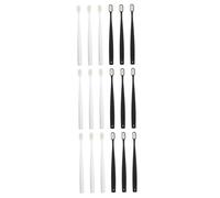 VALICLUD 3sets 6pcs Soft Travel Toothbrush Set for Adults and Pregnant Women Ergonomic Design for Cleaning Compact Portable Toothbrushes for Daily Use and Travel 6pcs*3