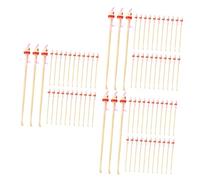 VALICLUD 3sets Ear Wax Removal Spoons Convenient Ear Cleaning Tool Smooth Edges for Safe Daily Use Portable and Durable Random Color 100pcs*3