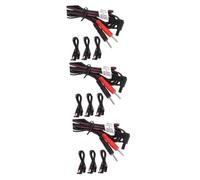 VALICLUD 3sets Lead Wires for Physiotherapy Machine Connect Cables for Therapy Machines 2mm Pin 4pcs*3