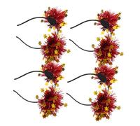 VALICLUD 4 pcs Sparkly Star Headband Glitter Decorative Hairbands for Women for Parties Weddings Christmas and Cosplay Attractive Hair Accessories