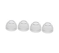 VALICLUD 4 Pcs Thickened Transparent Cup Covers Press Juice Cup Lids Splash Cocktail Wine Shaker Covers for Home Bar Hotel Milk Tea Shops