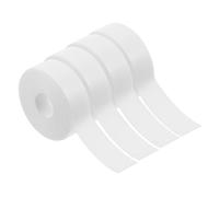 VALICLUD 4 Rolls Eyelash Extension Tape Thickened White Breathable Adhesive Lash Isolation Patch for Comfortable False Eyelash Grafting and Skin Protection