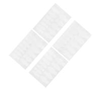 VALICLUD 4 Sheets Nail Mold Diaphragm French Nail Form Sticker Silicone Stickers Tools